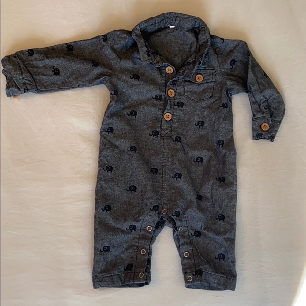 Infant short romper